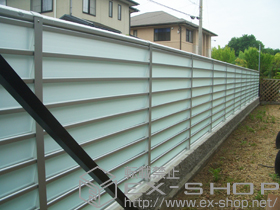 のフェンス・柵 サニーブリーズフェンスS型 施工例