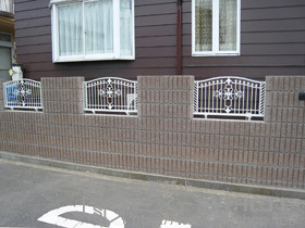 のフェンス・柵 フェスタB型フェンス 施工例