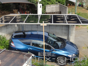 のカーポート エフルージュ 積雪〜20cm対応 施工例