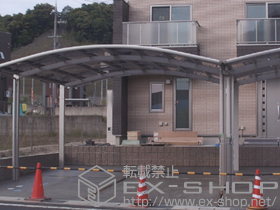 のカーポート レイナツインポート 積雪〜20?対応 施工例