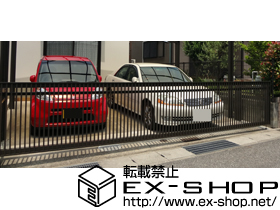 のカーゲート ワイドオーバードアS2型 手動式 施工例