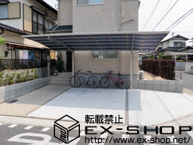 のカーポート レイナポート 積雪〜20cm対応 施工例