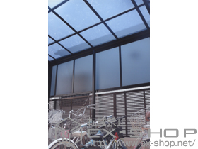 のカーポート レイナポート 積雪〜20cm対応+サイドパネル 施工例