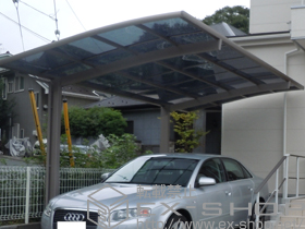 のカーポート カーブポートシグマIII 積雪〜30cm対応 施工例