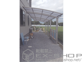 のカーポート プレシオスポート 縦連棟 積雪〜20?対応 施工例