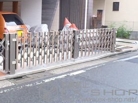 のカーゲート アルシャインHG ノンキャスター 両開き マテリアルカラー 施工例