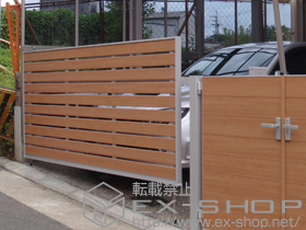 のカーゲート オーバードアS5型 手動式 施工例