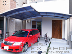 のカーポート レイナポート M合掌 積雪〜20cm対応 施工例