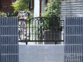 YKKAP�̃t�F���X�E��E�� �t�@���^�W�A�t�F���X4�^ �{�H��