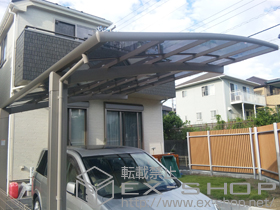 のカーポート カーブポートシグマIII 積雪〜30cm対応 施工例