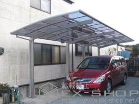 のカーポート プレシオスポート 縦連棟 積雪〜20cm対応 施工例