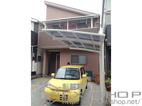 のカーポート カーブポートシグマIII 積雪〜30?対応 施工例