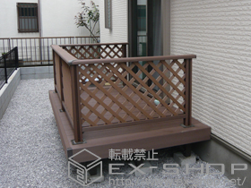 のウッドデッキ リコステージII 施工例