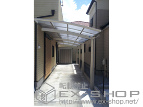 のカーポート レイナポート 縦連棟 積雪〜20cm対応 施工例