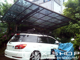 のカーポート プレシオスポート 積雪〜20cm対応 施工例