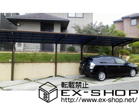 のカーポート プレシオスポート 縦連棟  積雪〜20cm対応 施工例