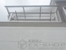のバルコニー・ベランダ屋根 ヴェクターテラス R型 屋根タイプ 単体 積雪〜20cm対応 施工例