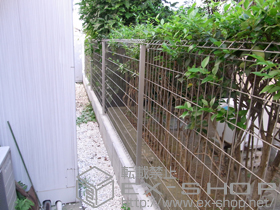 のフェンス・柵 イーネットフェンス1F型 施工例