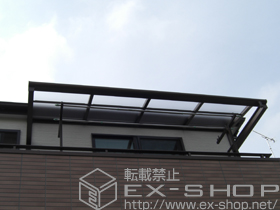 のバルコニー・ベランダ屋根 ヴェクターテラス R型 ルーフタイプ 単体 施工例