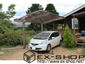 のカーポート カーブポートシグマIII 積雪〜20cm対応 施工例