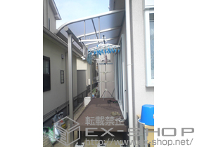 のテラス屋根 ヴェクターテラスR型 単体テラスタイプ 積雪〜20cm対応 施工例