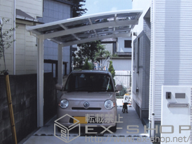 のカーポート カーブポートシグマIII 積雪〜30cm対応 施工例