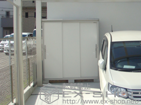 の物置・屋外倉庫 エスモ 一般型(ESD-1806AGL) 施工例