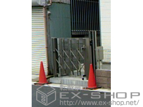 のカーゲート アルシャインII L型 Aタイプ ノンレール 片開き 施工例