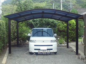 のカーポート レイナツインポート 積雪〜20ｃｍ対応 施工例