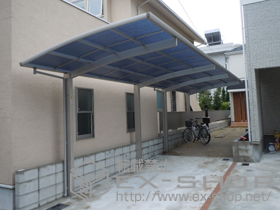 のカーポート プレシオスポート 縦連棟 積雪〜20cm対応 施工例