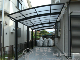 のカーポート プレシオスポート 縦連棟 積雪〜20cm対応 施工例