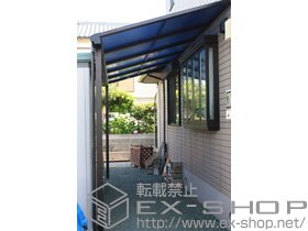 のテラス屋根 ヴェクター F型 テラスタイプ 単体 積雪〜20cm対応 施工例