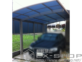 のカーポート レイナポート 積雪〜20cm対応+サイドパネル 施工例