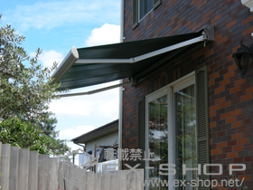 のオーニング・日よけ 彩鳥S型 レギュラータイプ 手動式 施工例