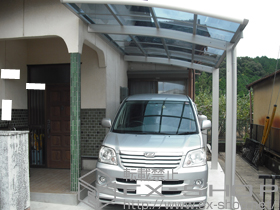 のカーポート レイナポート 積雪〜20cm対応 施工例