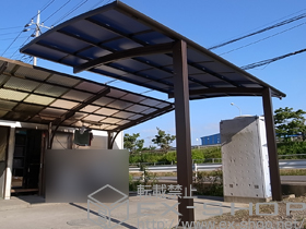 のカーポート プレシオスポート 積雪〜20cm対応 施工例