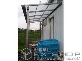 のテラス屋根 ライザーテラスII F型 テラスタイプ 積雪〜20?対応 施工例