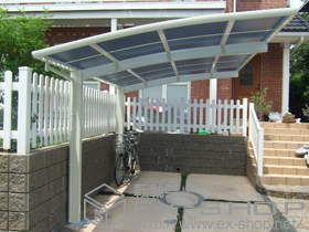 のカーポート レイナポートZ 積雪〜20cm対応 施工例