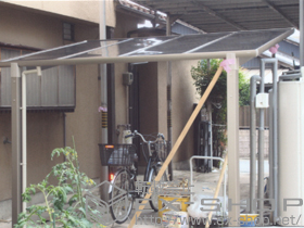 のカーポート カムフィNex F 積雪〜20ｃｍ対応 施工例