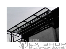 のバルコニー・ベランダ屋根 プレシオステラス R型 屋根タイプ 単体 積雪〜20cm対応 施工例