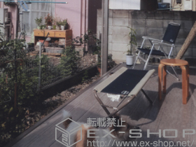 のウッドデッキ ぬれ縁 施工例