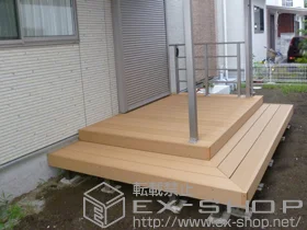 LIXIL ���N�V��(�g�X�e��)�̃E�b�h�f�b�L ���R�X�e�[�WII �P��+���_���f�b�L�t�F���X �{�H��