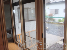 の二重窓（内窓） プラマードU 引違い窓 2枚建 施工例