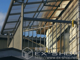 のバルコニー・ベランダ屋根 BC屋根タイプ 積雪〜20?対応 施工例