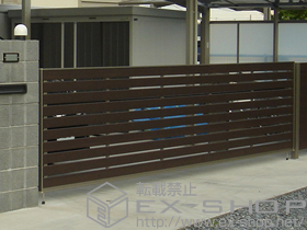 のカーゲート ワイドオーバードアS5型 電動式 施工例