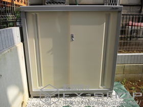 の物置・屋外倉庫 シンプリー 一般型（MJN-136CP　FW） 施工例