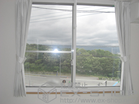 の二重窓（内窓） プラメイクE 引違い窓 2枚建 施工例