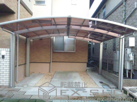 のカーポート レイナポート M合掌 積雪〜20cm対応 施工例