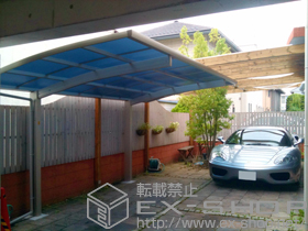 のカーポート プレシオスポート 積雪〜20cm対応 施工例