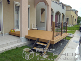 のウッドデッキ リコステージII 施工例